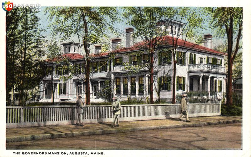 Pictures of Augusta, Maine: The Governors Mansion