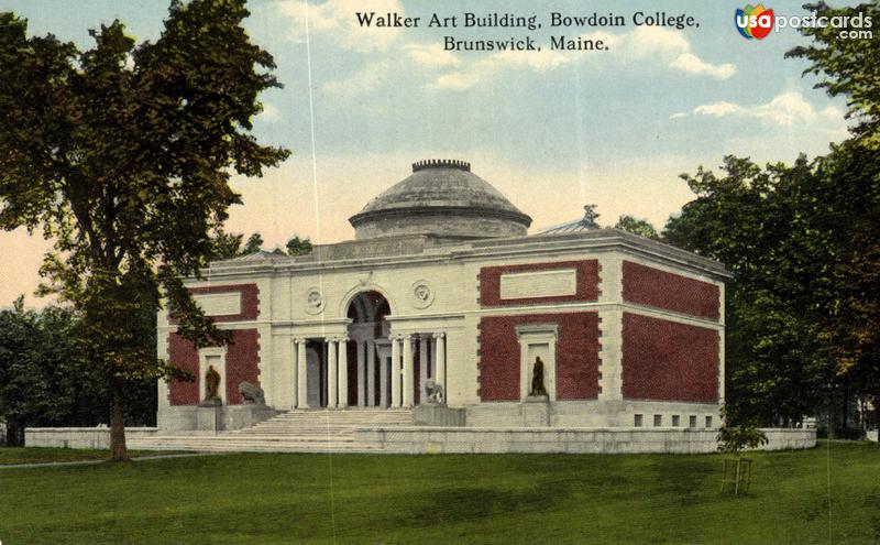 Pictures of Brunswick, Maine: Walker Art Building, Bowdoin College