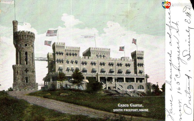 Pictures of South Freeport, Maine: Casco Castle