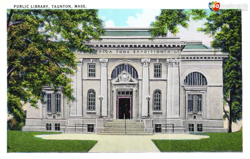 Pictures of Taunton, Massachusetts: Public Library