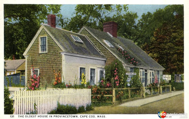 Pictures of Provincetown, Massachusetts: The Oldest House in Provincetown