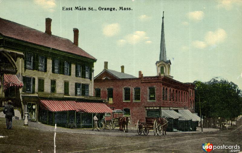 Pictures of Orange, Massachusetts: East Main St.