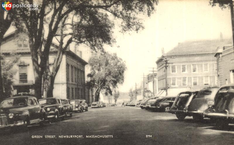 Pictures of Newburyport, Massachusetts: Green Street