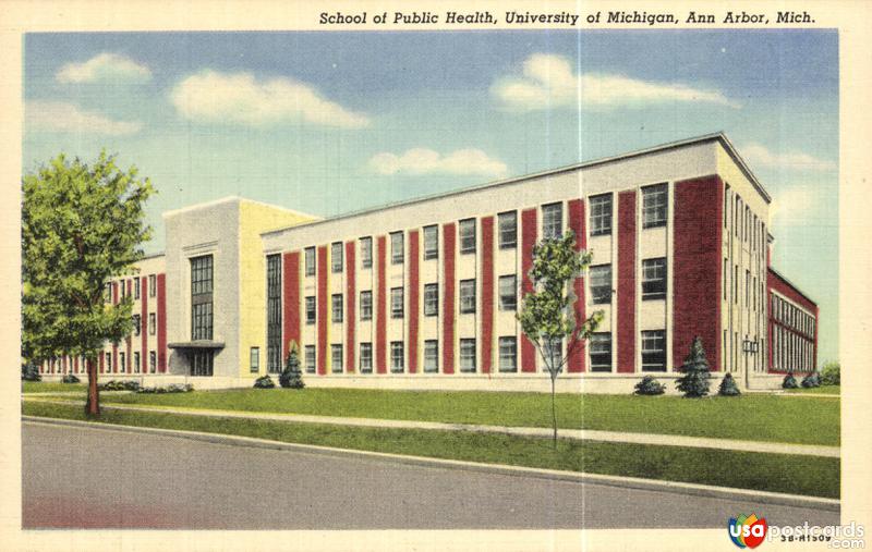 Pictures of Ann Arbor, Michigan: School of Public Health, University of Michigan