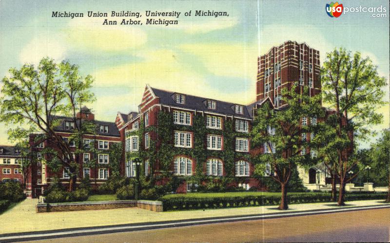 Pictures of Ann Arbor, Michigan: Michigan Union Building, University of Michigan