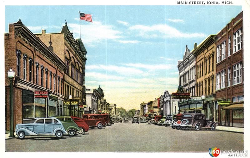 Pictures of Ionia, Michigan: Main Street