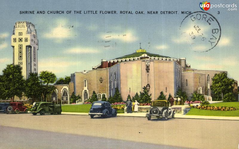 Pictures of Royal Oak, Michigan: Shrine and Church of the Little Flower