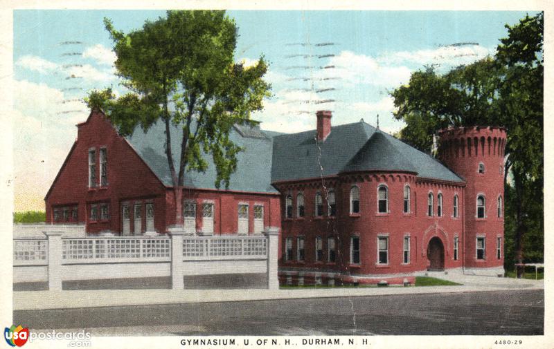 Pictures of Durham, New Hampshire: Gymnasium, U. of N. H.