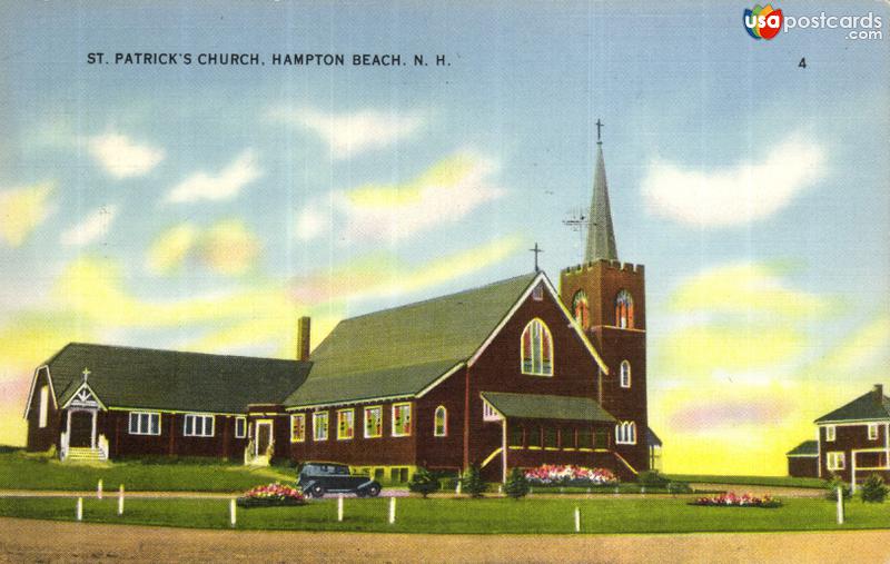 Pictures of Hampton Beach, New Hampshire: St. Patrick´s Church