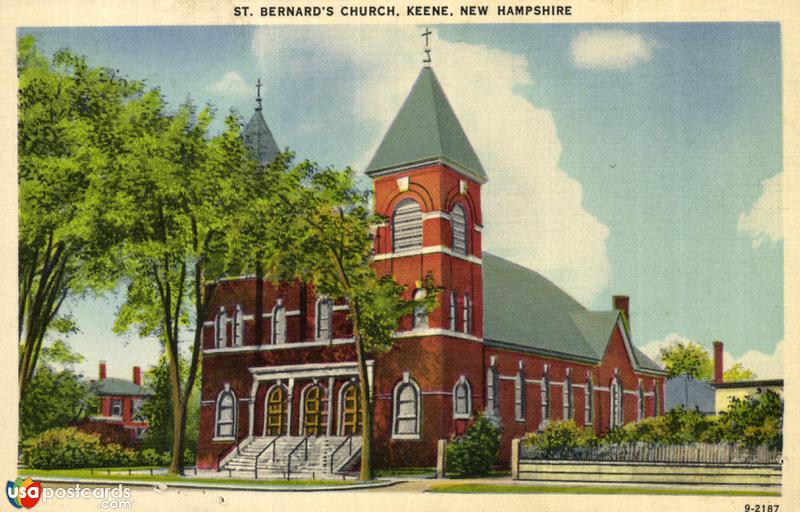 Pictures of Keene, New Hampshire: St. Bernard´s Church