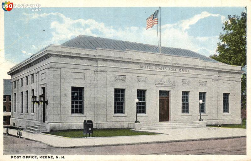 Pictures of Keene, New Hampshire: Post Office