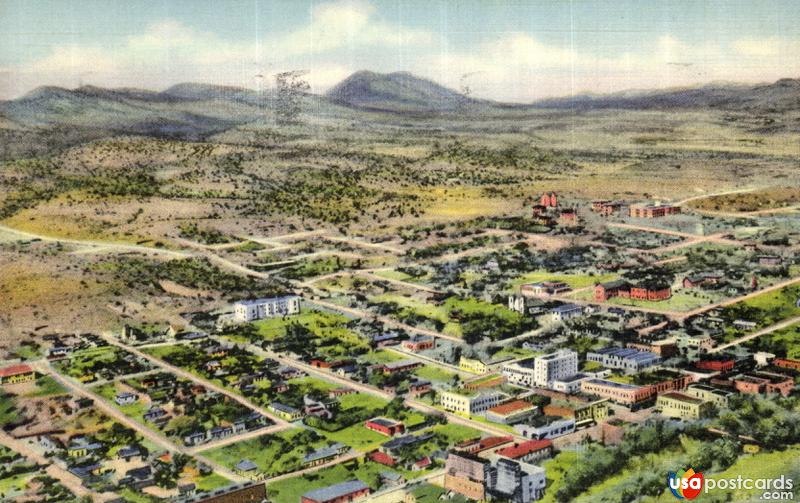 Pictures of Silver City, New Mexico: Vintage postcards of Silver City