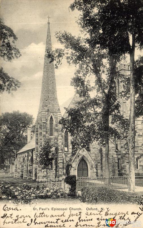 Pictures of Oxford, New York: St. Paul´s Episcopal Church