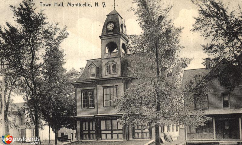 Pictures of Monticello, New York: Town Hall