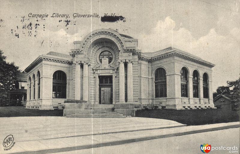 Pictures of Gloversville, New York: Carnegie Library