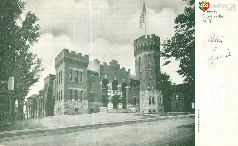 Pictures of Gloversville, New York: Armory