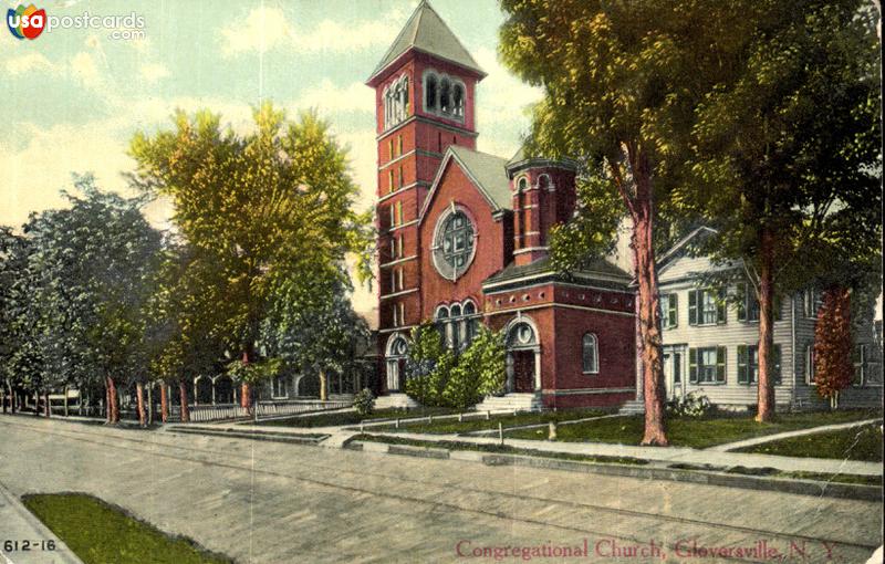 Pictures of Gloversville, New York: Congregational Church