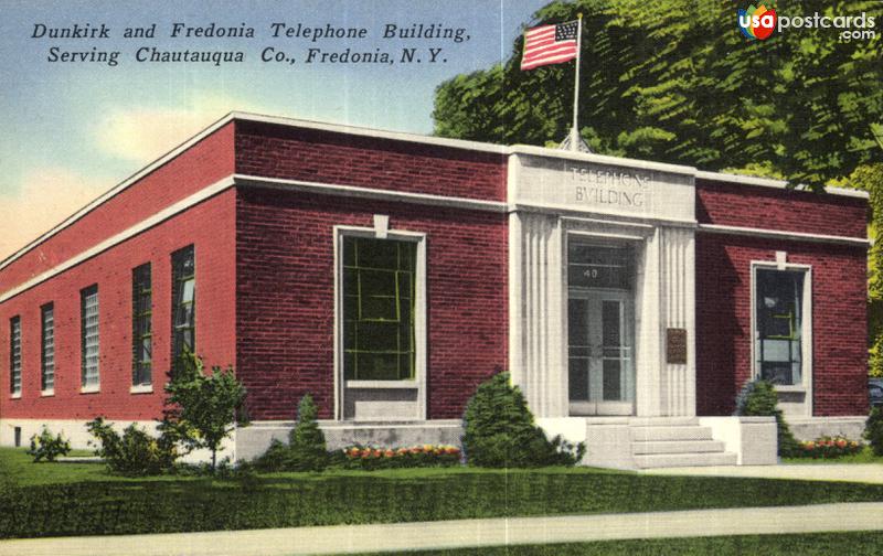 Pictures of Fredonia, New York: Dunkirk and Fredonia Telephone Building