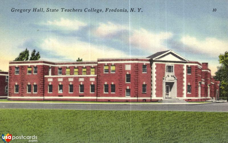 Pictures of Fredonia, New York: Gregory Hall, State Teachers College