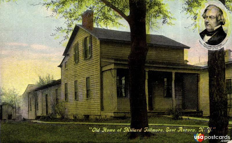 Pictures of East Aurora, New York: Old Home of Millard Fillmore