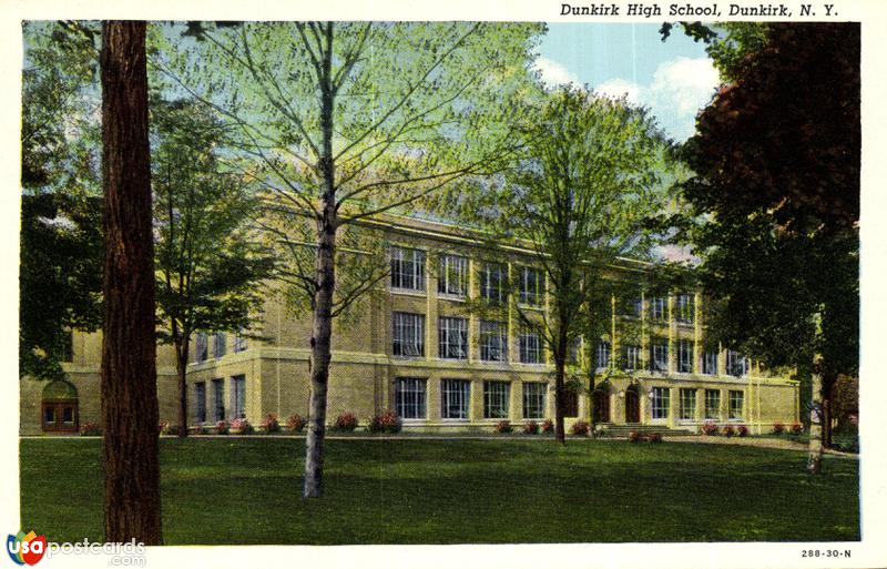 Pictures of Dunkirk, New York: Dunkirk High School