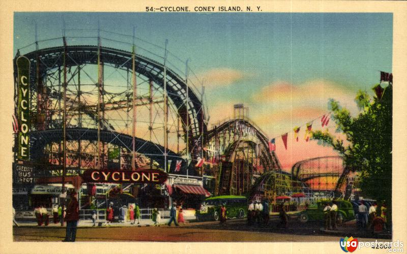 Pictures of Coney Island, New York: Cyclone