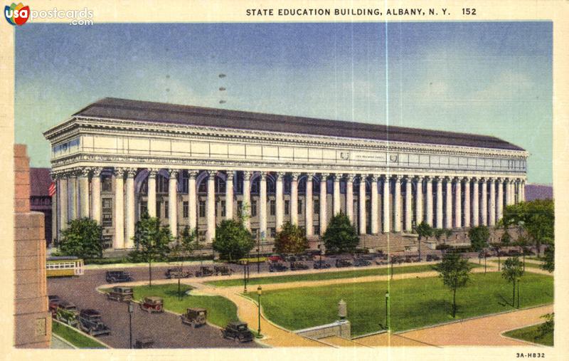 Pictures of Albany, New York: State Education Building