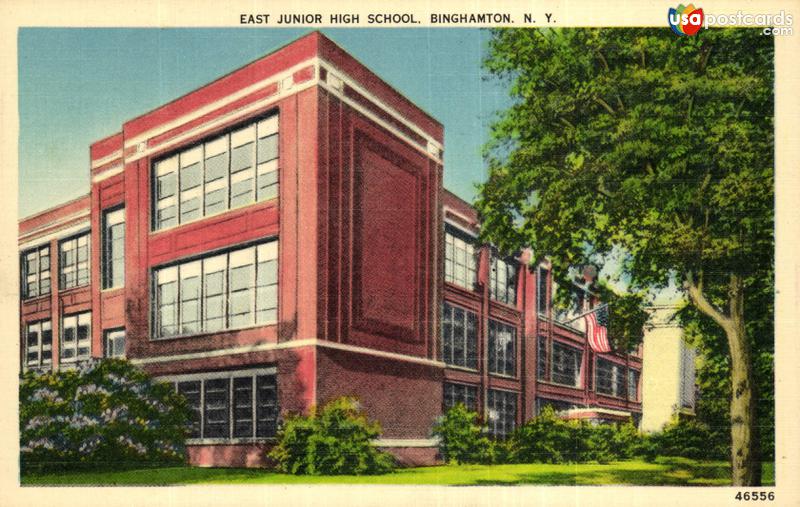 Pictures of Binghamton, New York: East Junior High School