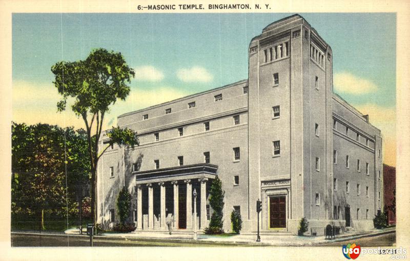 Pictures of Binghamton, New York: Masonic Temple