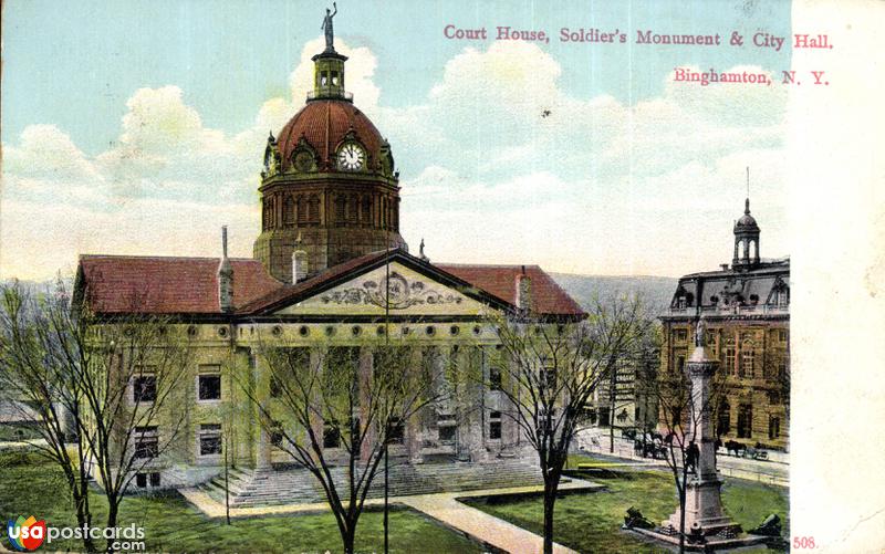 Pictures of Binghamton, New York: Court House