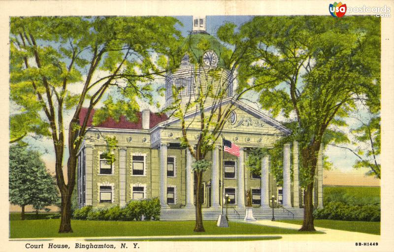 Pictures of Binghamton, New York: Court House