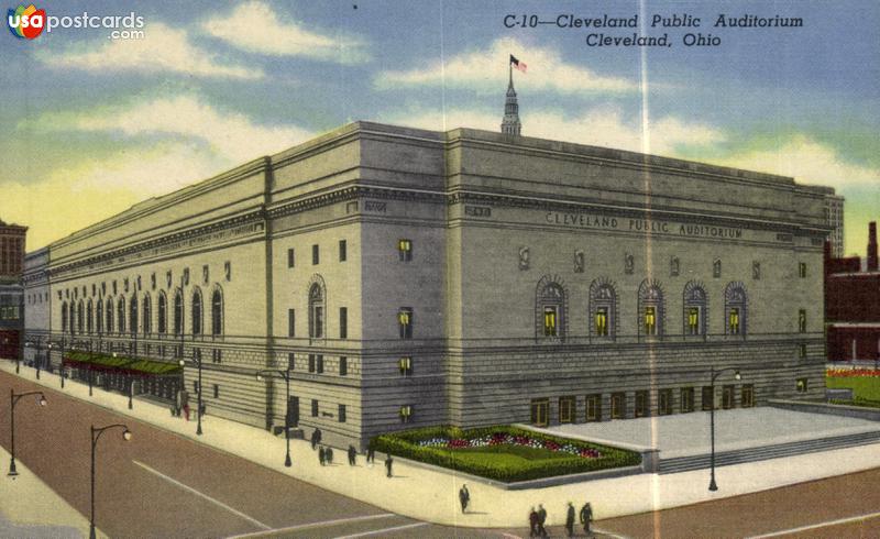 Pictures of Cleveland, Ohio: Cleveland Public Auditorium