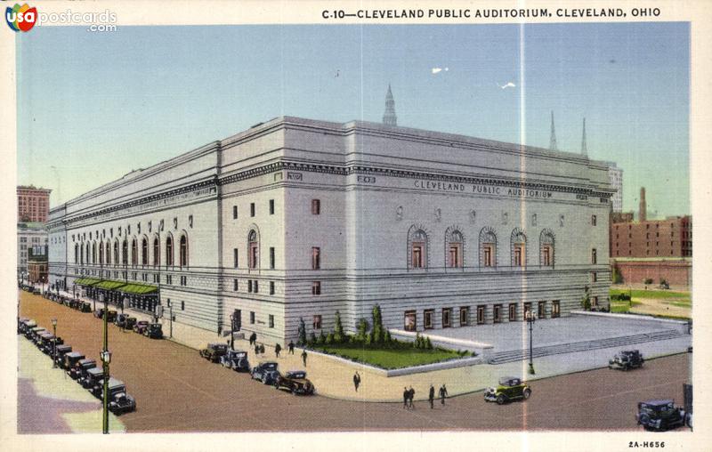 Pictures of Cleveland, Ohio: Cleveland Public Auditorium