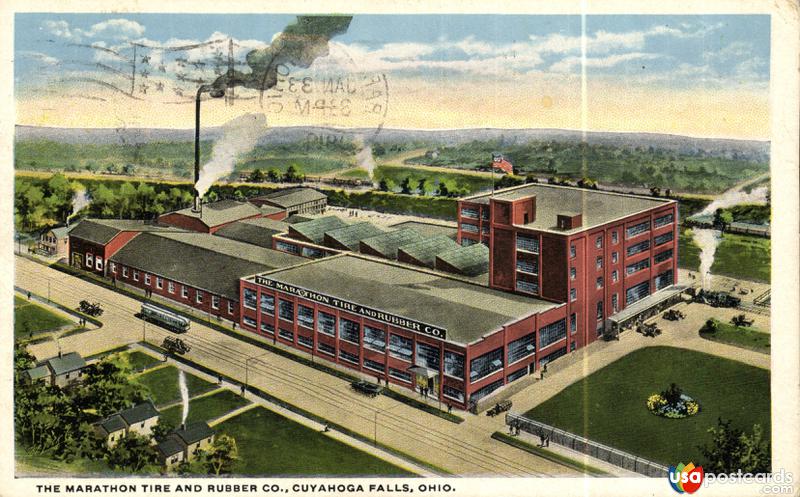 Pictures of Cuyahoga Falls, Ohio: The Marathon Tire and Rubber Co.