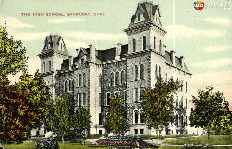 Pictures of Sandusky, Ohio: The High School