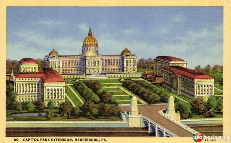 Pictures of Harrisburg, Pennsylvania: Capitol Park Extension