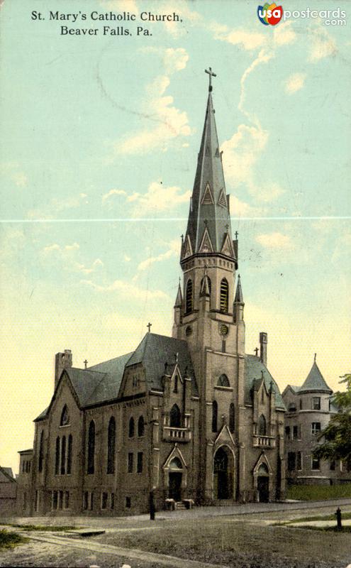 Pictures of Beaver Falls, Pennsylvania: St. Mary´s Catholic Chuch