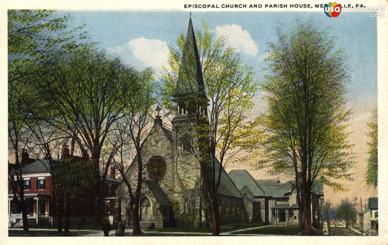 Pictures of Meadville, Pennsylvania: Episcopal Church and Parish House