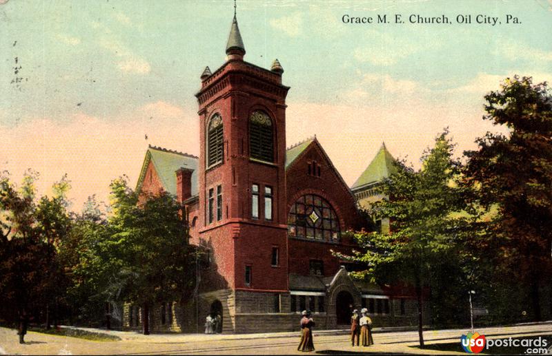 Pictures of Oil City, Pennsylvania: Grace M. E. Church