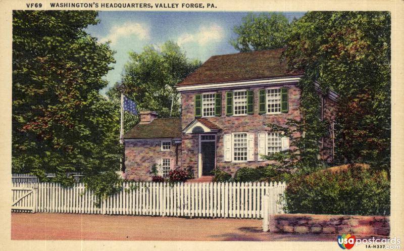 Pictures of Valley Forge, Pennsylvania: Washington´s Headquarters