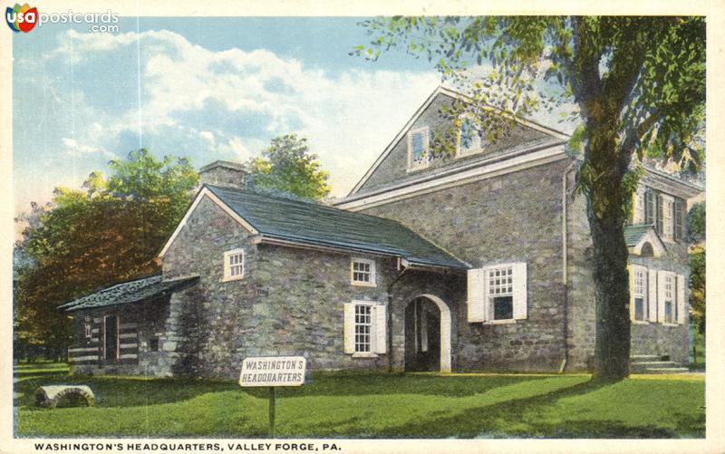 Pictures of Valley Forge, Pennsylvania: Washington´s Headquarters