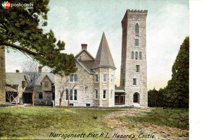 Pictures of Narragansett Pier, Rhode Island: Hazard´s Castle