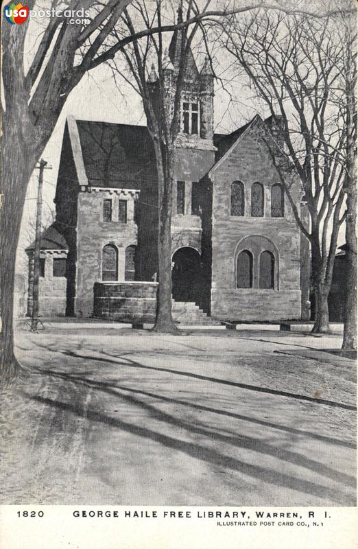 Pictures of Warren, Rhode Island: George Haile Free Library