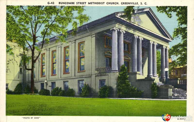 Pictures of Greenville, South Carolina: Buncombe Street Methodist Church