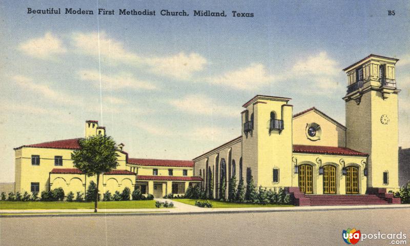 Pictures of Midland, Texas: Beautiful Modern First Methodist Church