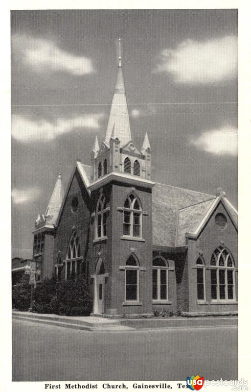 Pictures of Gainesville, Texas: First Methodist Church