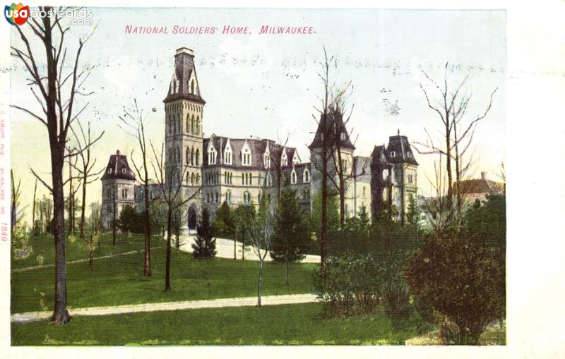 Pictures of Milwaukee, Wisconsin: National Soldiers´ Home