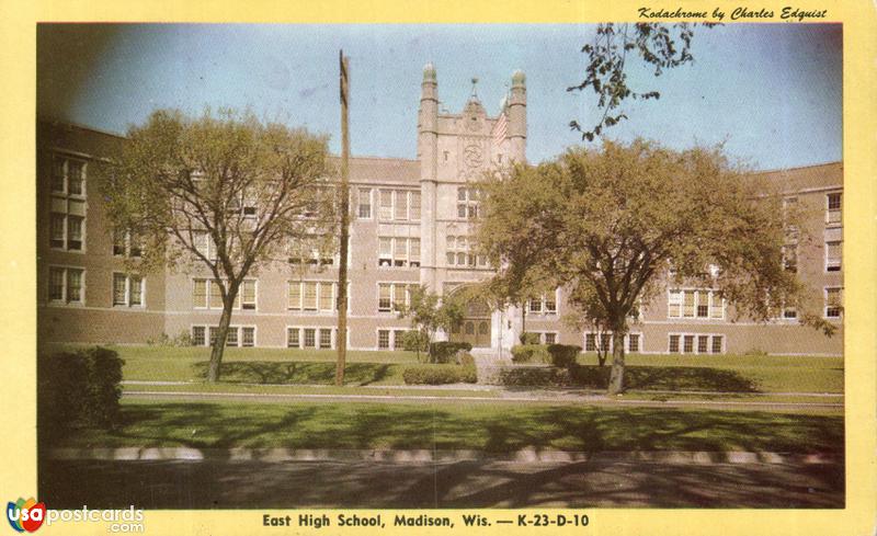 Pictures of Madison, Wisconsin: East High School