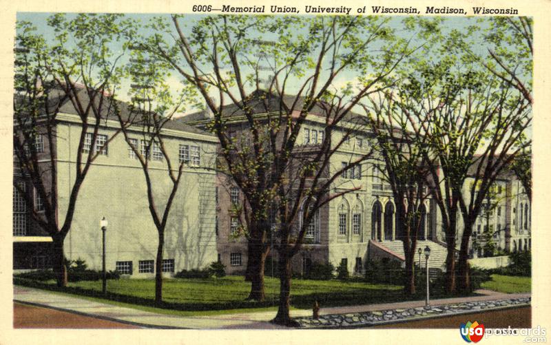 Pictures of Madison, Wisconsin: Memorial Union, University of Wisconsin