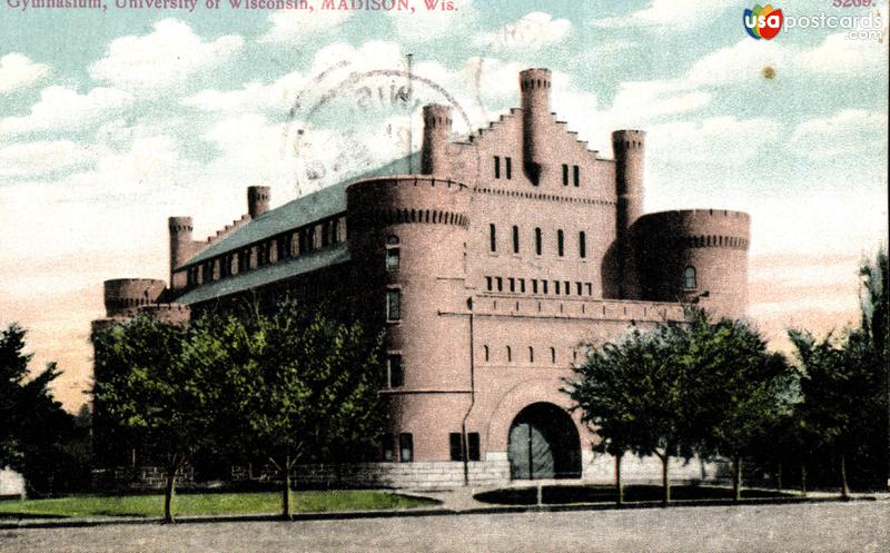 Pictures of Madison, Wisconsin: Gymnasium, University of Wisconsin